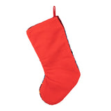 Oak PLUS 19"L Hooked Snowman Stocking