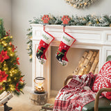 Oak PLUS 20"L Hooked Dog Stocking