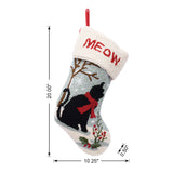 Oak PLUS 20"L Hooked Cat Stocking